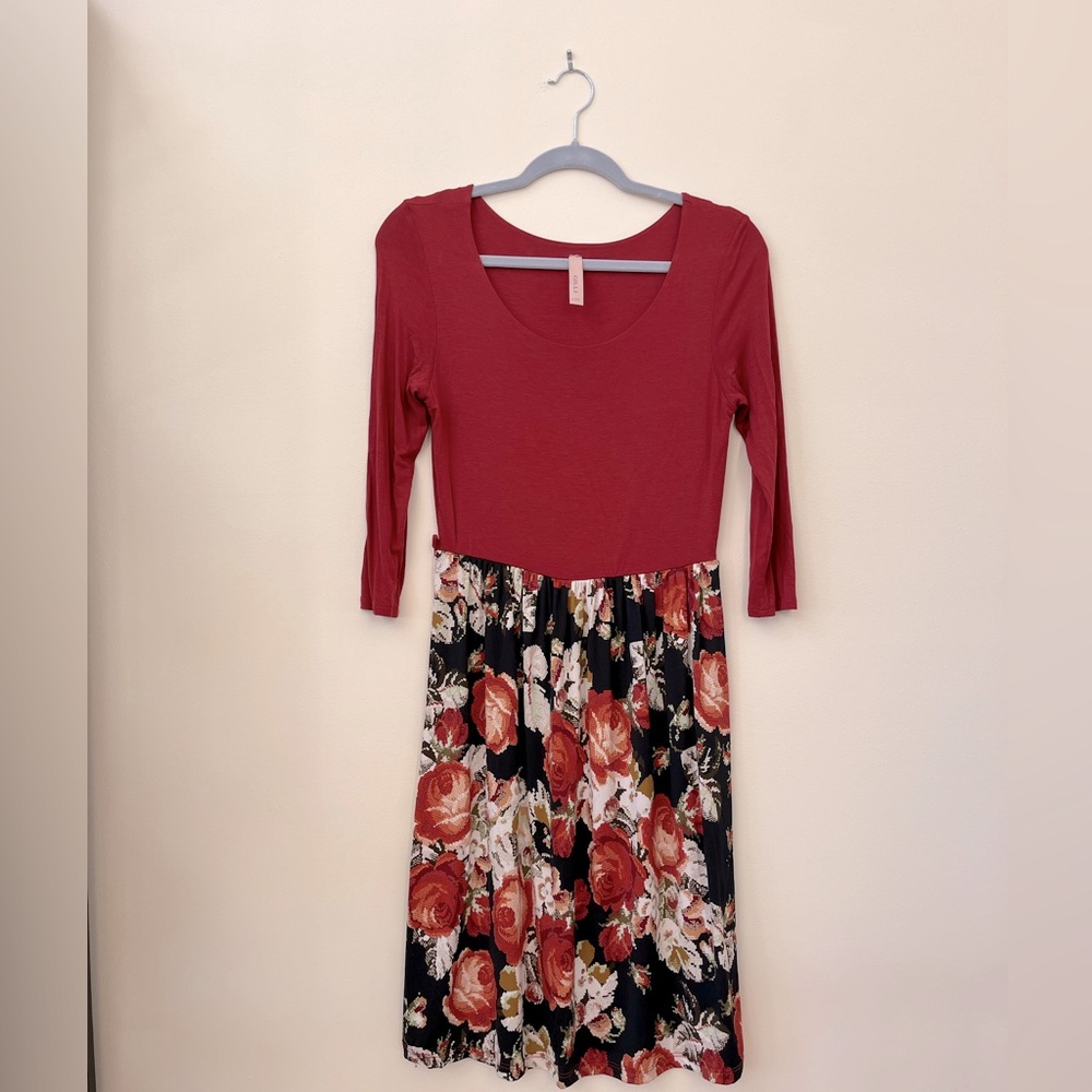 Vintage ModCloth Floral Dress